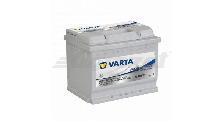 Baterie Varta Professional 12V/60Ah 560A EN