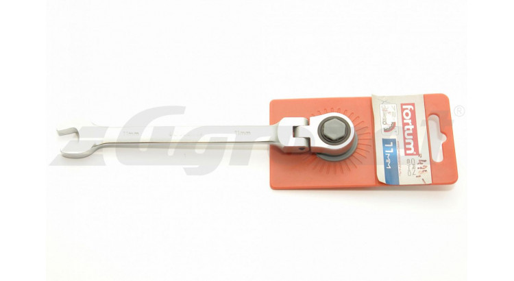 Fortum 4720211 Klíč ráčnový OP s kloubem č.11