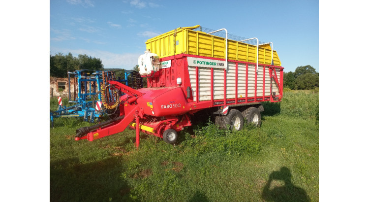 Senážní vůz Pöttinger Faro 5010 L