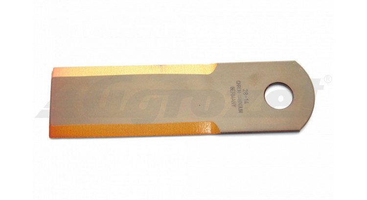 Claas 060017.2 Nůž drtiče hladký 173x50x3, pr.18mm