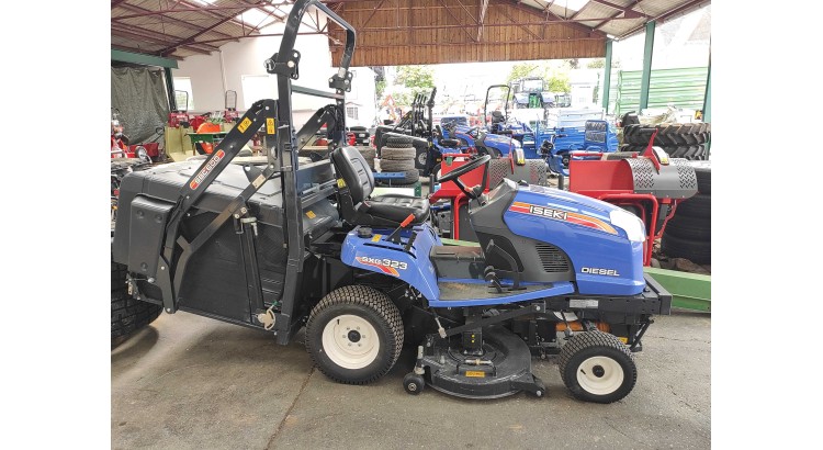 ISEKI SXG 323 s ochranným rámem koš 600