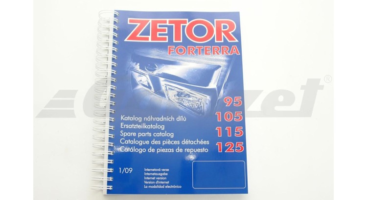 Zetor 222.212.498 Katalog ND - Z - Forterra 2009