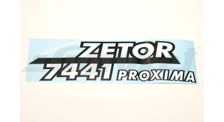 Zetor 54.802.012 Nápis Z7441 levý