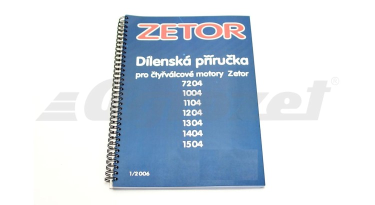 Dílenská příručka motor  Z 7204-1504 1/2006