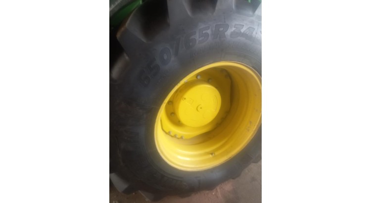 Pneu nové Michelin Mach Bib 650/65 R34 + ráfky