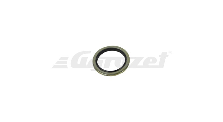 Kroužek USIT ocelový s gumičkou NBR 70 -30°C/+100°C