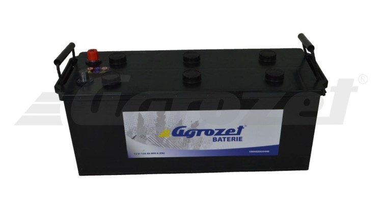 Baterie AGROZET Premium 12V/135Ah 760A EN