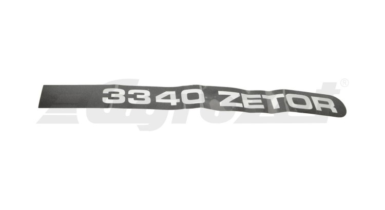 Zetor 52.802.008 Nápis boční pravý - 3340 MAJ-S
