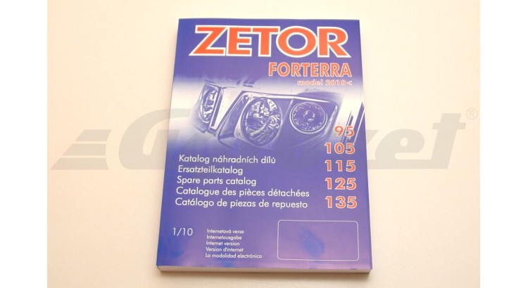 Zetor 222.212.531 Katalog ND Z 95 - 125 Forterra M2010