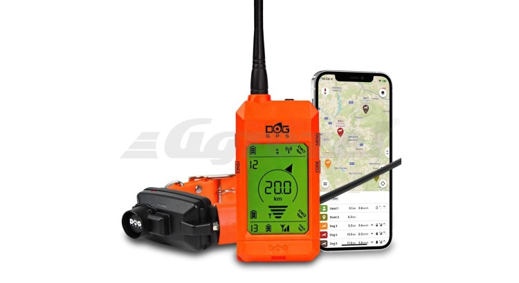 Vyhledávací zařízení se zvukovým lokátorem pro psy DOG GPS X30B