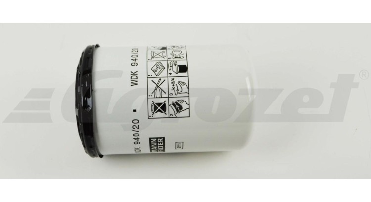 Palivový filtr MANN WDK 940/20, Zetor 902001003