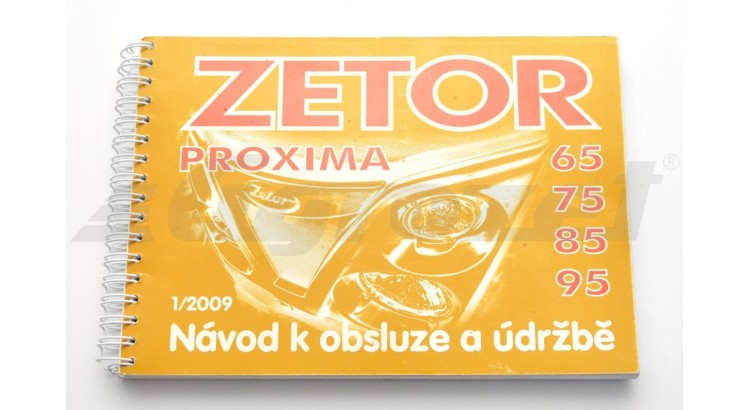 Zetor 222.212.491 Návod - Z Proxima - CZ