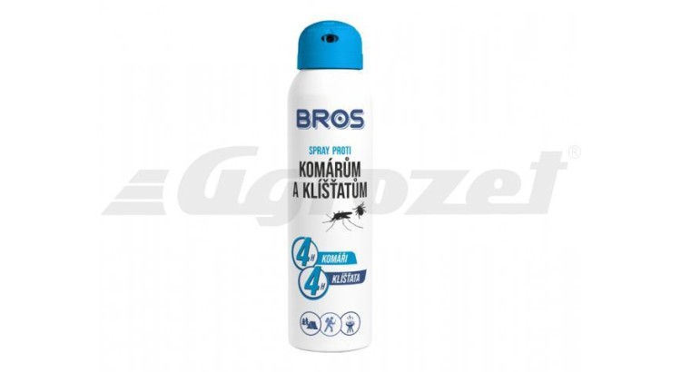 BROS Spray proti komárům a klíšťatům 90ml