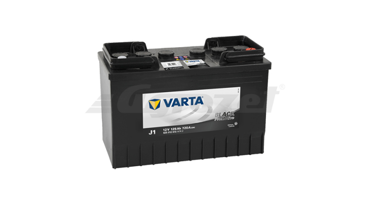 Baterie Varta BLACK 12V/125Ah zapojení 0