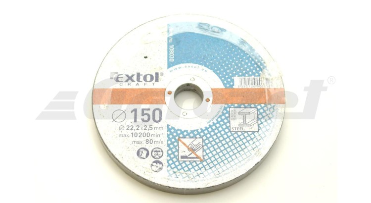 Extol 108030 Kotouč řezný na kov 150x2,5; 5 ks.