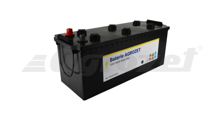 AGROZET 64520 Baterie Premium 12V/145Ah 800A EN