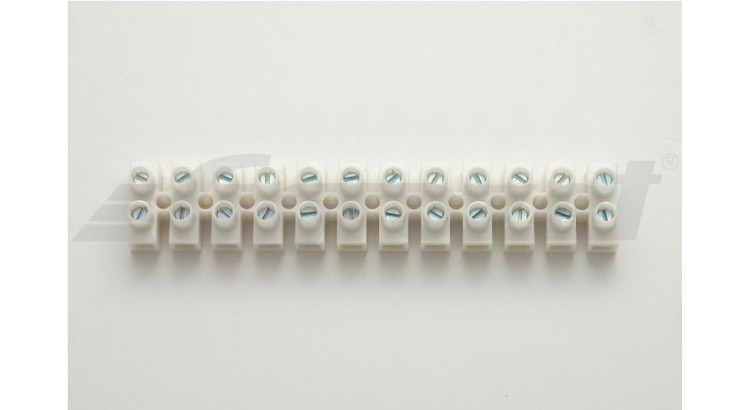 Svorkovnice bílá 12 x 4 mm