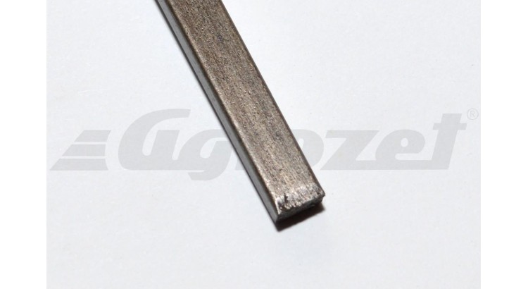 Ocel klínková 12x10 mm 1m DIN 6880:86