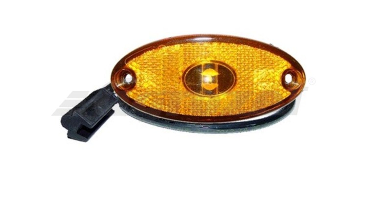 Svítilna boční vymezovací oranžová LED 24V FLATPOINT II