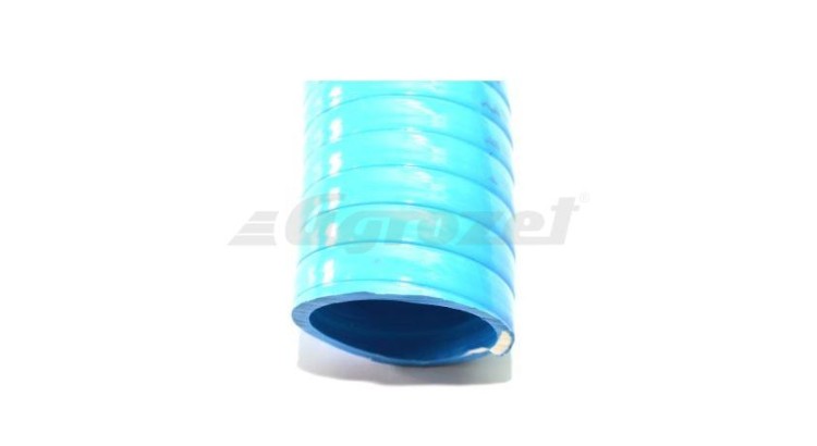 Hadice PVC 40/49 AGRO SE modrá (-30°C/+50°C tlak 6 BAR podtlak 1 BAR