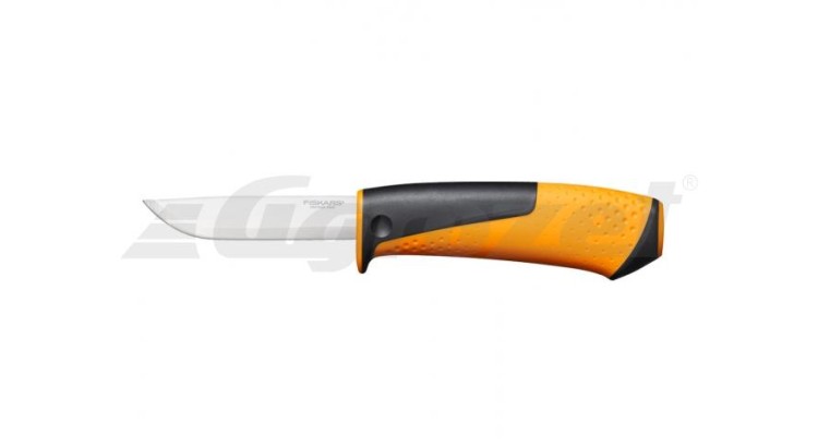 FISKARS Hardware 1023618 nůž univerzální + pouzdro s brouskem 22cm