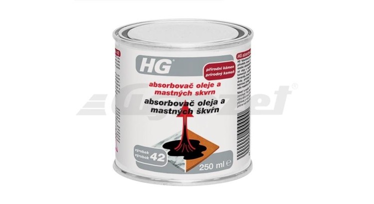 HG 470 Čistič absorbovač oleje a mastných skvrn 250 ml