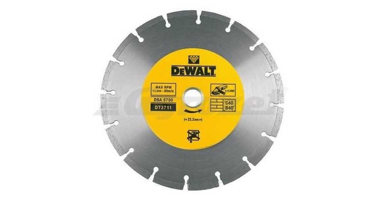 DEWALT DT3711 Diamantový kotouč 125x22,2mm