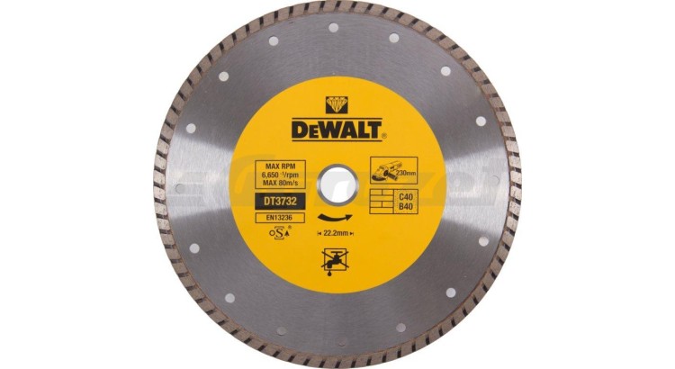 DEWALT DT3732 Kotouč diamantový 230mm Turbo (7879888)