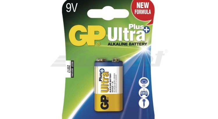 EMOS B1751 Baterie alkalická GP Ultra Plus 9V