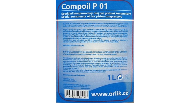 ORLÍK Olej COMPOIL P 1l