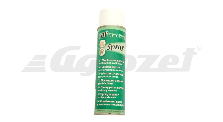 TopMarker 20157 Spray na značení 500 ml zelený