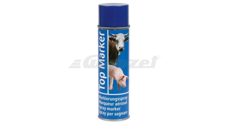 TopMarker 20158 Spray na značení 500 ml modrý