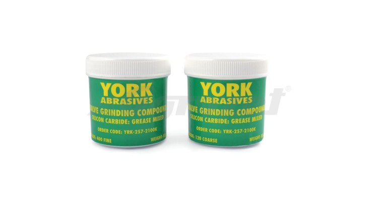 York YRK-257-2100K Brusná pasta na ventily - jemná 85 g + hrubá 85 g