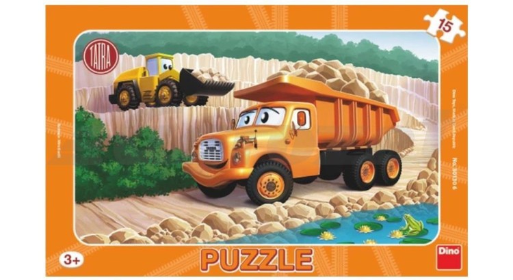 Dino Puzzle Tatra deskové 15 dílků