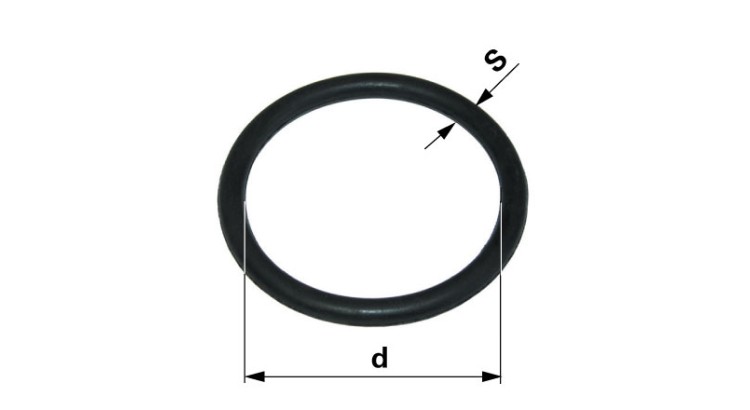 Kroužek těsnící 110mm