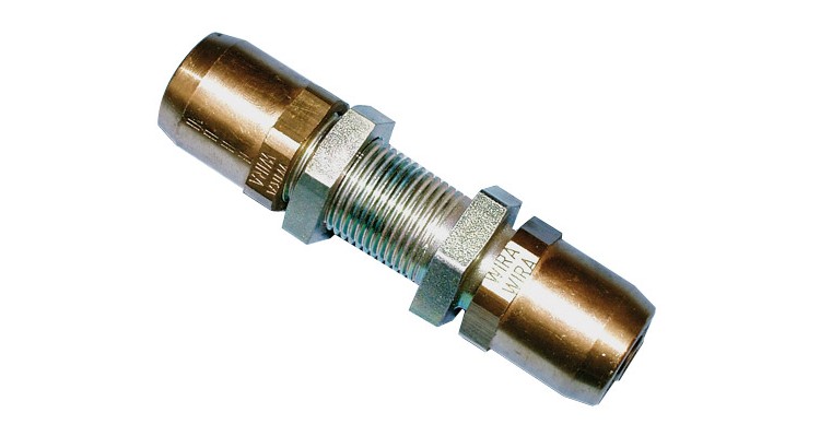 Šroubení rovné pro GSV 12x1,5 s nastavitelnou maticí 24mm