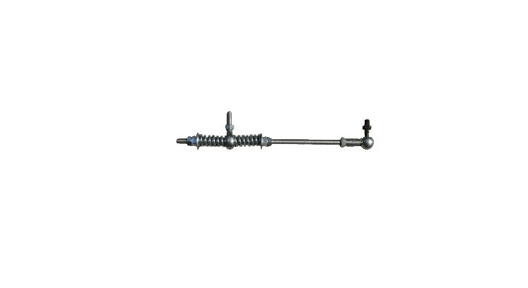 Regulace rozmetadla  kompletní pro převodovku, celková délka 270mm, závit M8