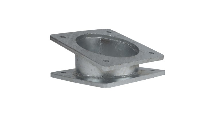 Příruba 6" , rozteč 150x150mm, 15 stupňů