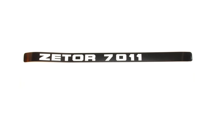 Nápis 7011 levý