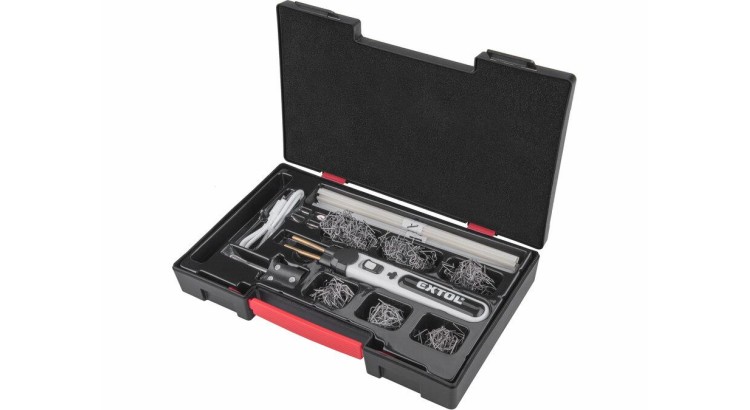 EXTOL 8891505 Svářečka sponkovací na plasty aku, USB nabíjení
