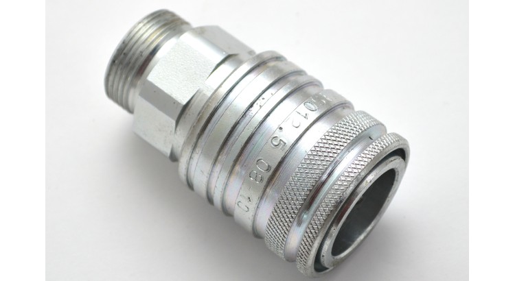 Rychlospojka zásuvka ISO 12,5 M24x1,5 na hadici