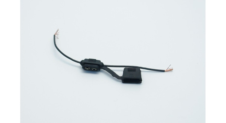 Držák pojistky nožové s krytem (průměr drátu 1,3 mm)