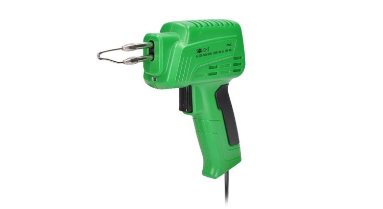 SOLIGHT PPS01 Pistole pájecí 100W sada