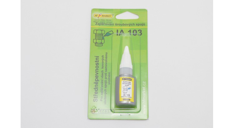 HF market IA103/10 Lepidlo na zajišťováni šroubů