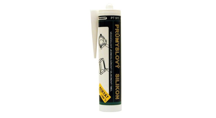 Průmyslový silikon SILAX PT 911 černý 310 ml