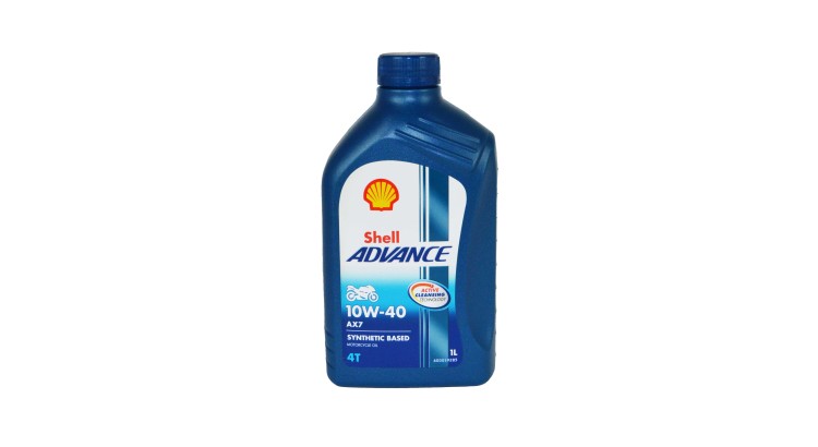 Olej SHELL Advance 4T AX7 10W-40 1L