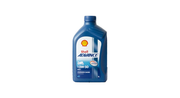 Olej SHELL Advance 4T AX7 15W-50 1L