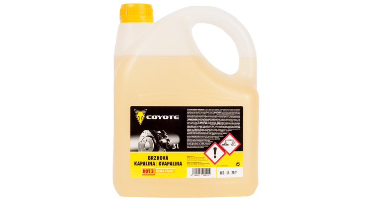 COYOTE DOT Brzdová kapalina 3 3L