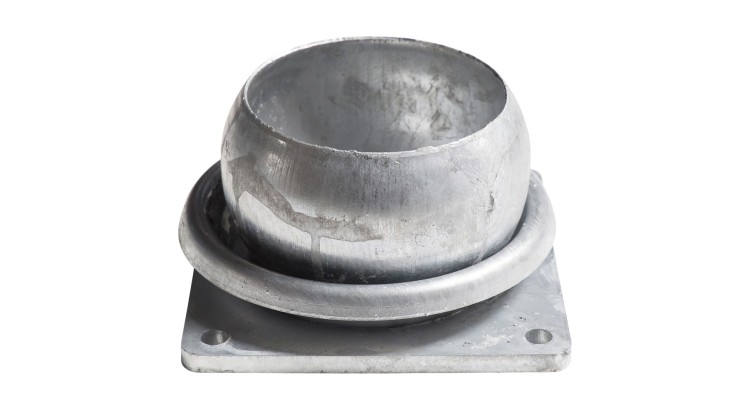V-díl krátký 6" s přírubou,Vnější pr.180,vnitřní pr.150mm Italský systém