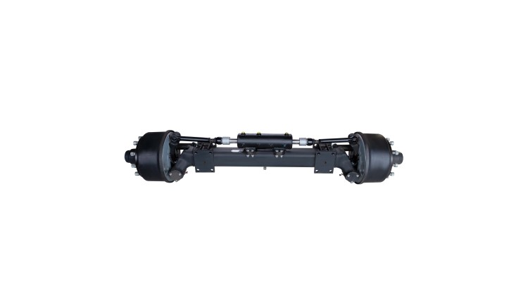 Náprava BPW 410x180 10 děr, GS 2150mm/13500kg/150mm 2 platle